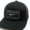 Pro Gun Anti Idiot Woven Patch Hat